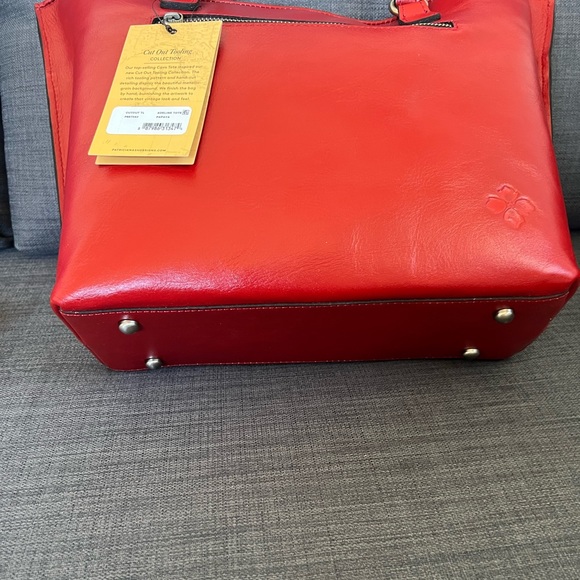 NWT PATRICIA NASH ADELINE TOTE HANDBAG TOOLED LEATHER - Picture 11 of 12